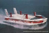 SRN4 Swift (GH-2004) with Hoverlloyd -   (The <a href='http://www.hovercraft-museum.org/' target='_blank'>Hovercraft Museum Trust</a>).